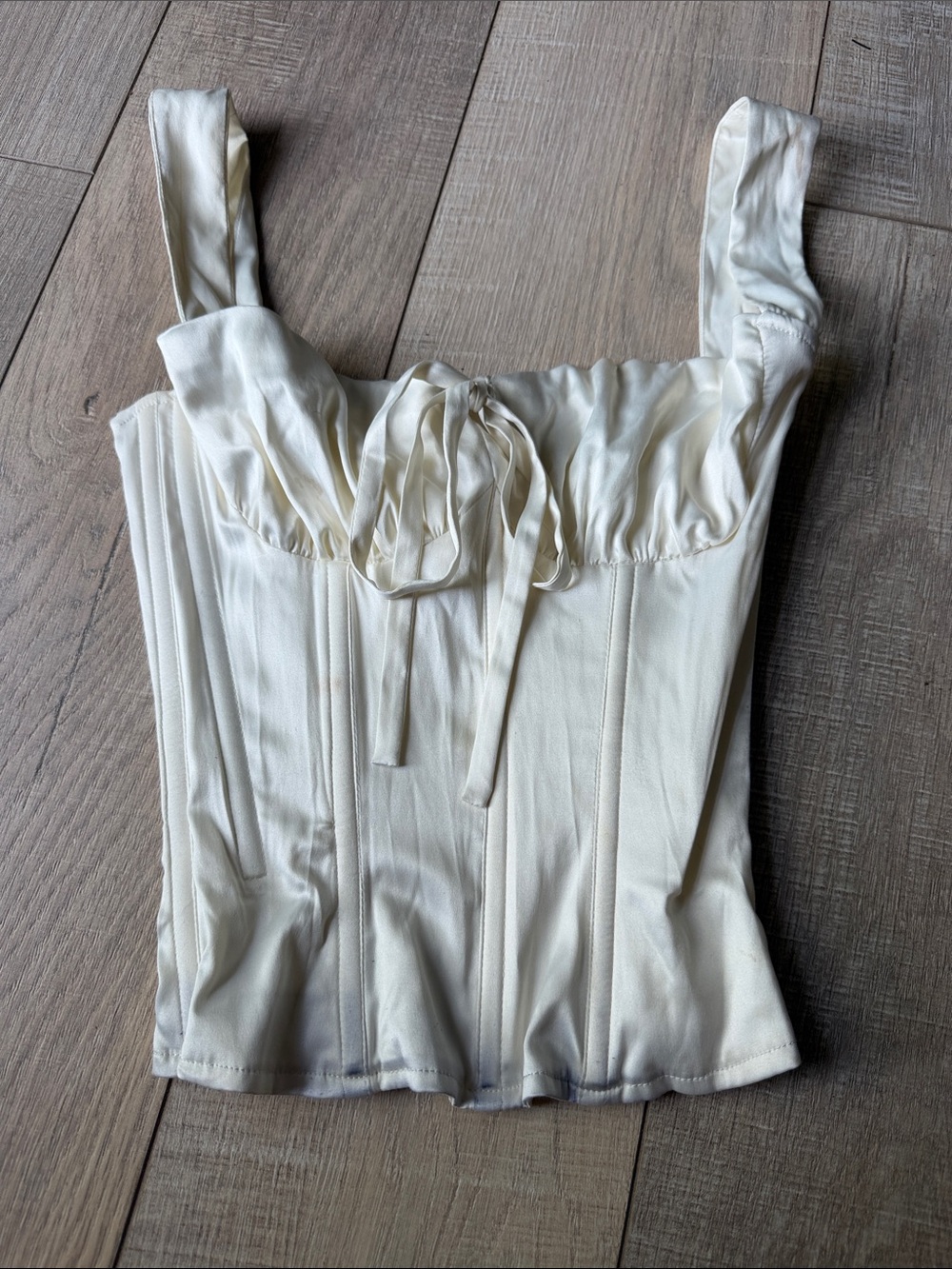 Miaou Corset-Style Tank Top